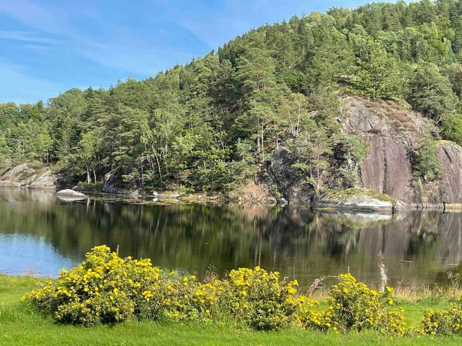 Bosvik Gard, Nyrenovert Leilighet I Hovedhus Fra 1756 Risør Zewnętrze zdjęcie